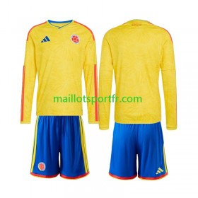 Maillot de Foot Colombie Enfant Domicile World Cup 2026 ML